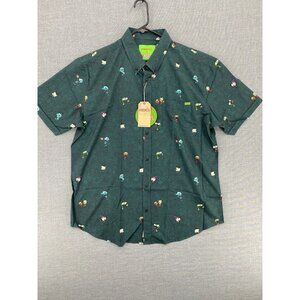 RSVLTS x Invader Zim Invaders from Irk Short Sleeve Shirt Mens 2XL NWT